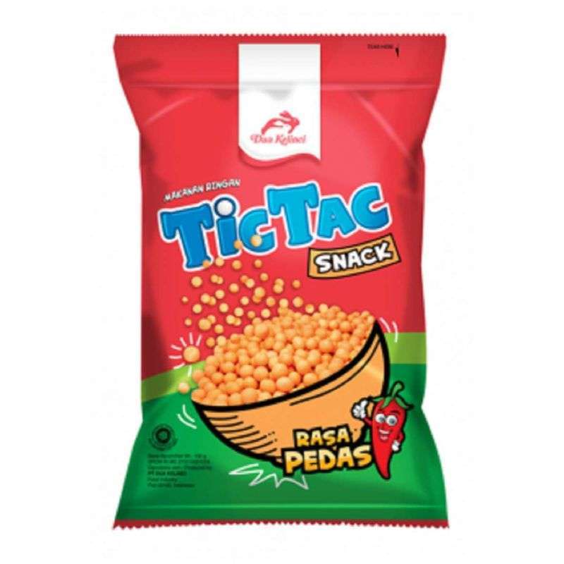 Pekanbaru Dua Kelinci Tic Tac Pedas 80Gr Pak