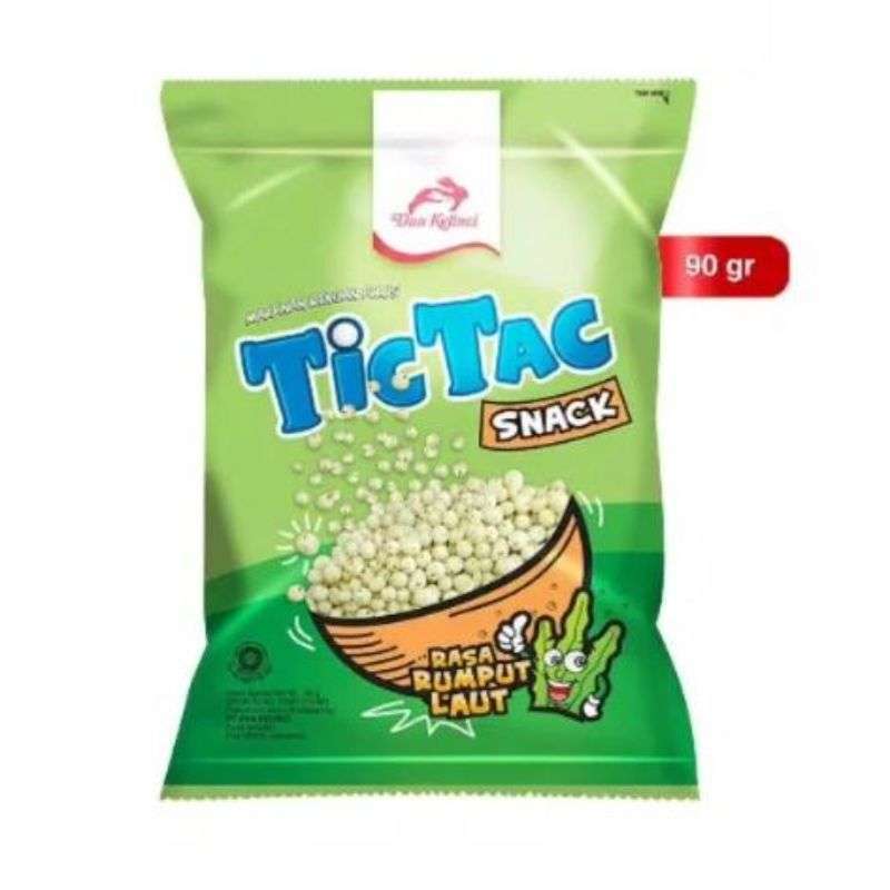 Pekanbaru Dua Kelinci Tic Tac Rumput Laut 80Gr