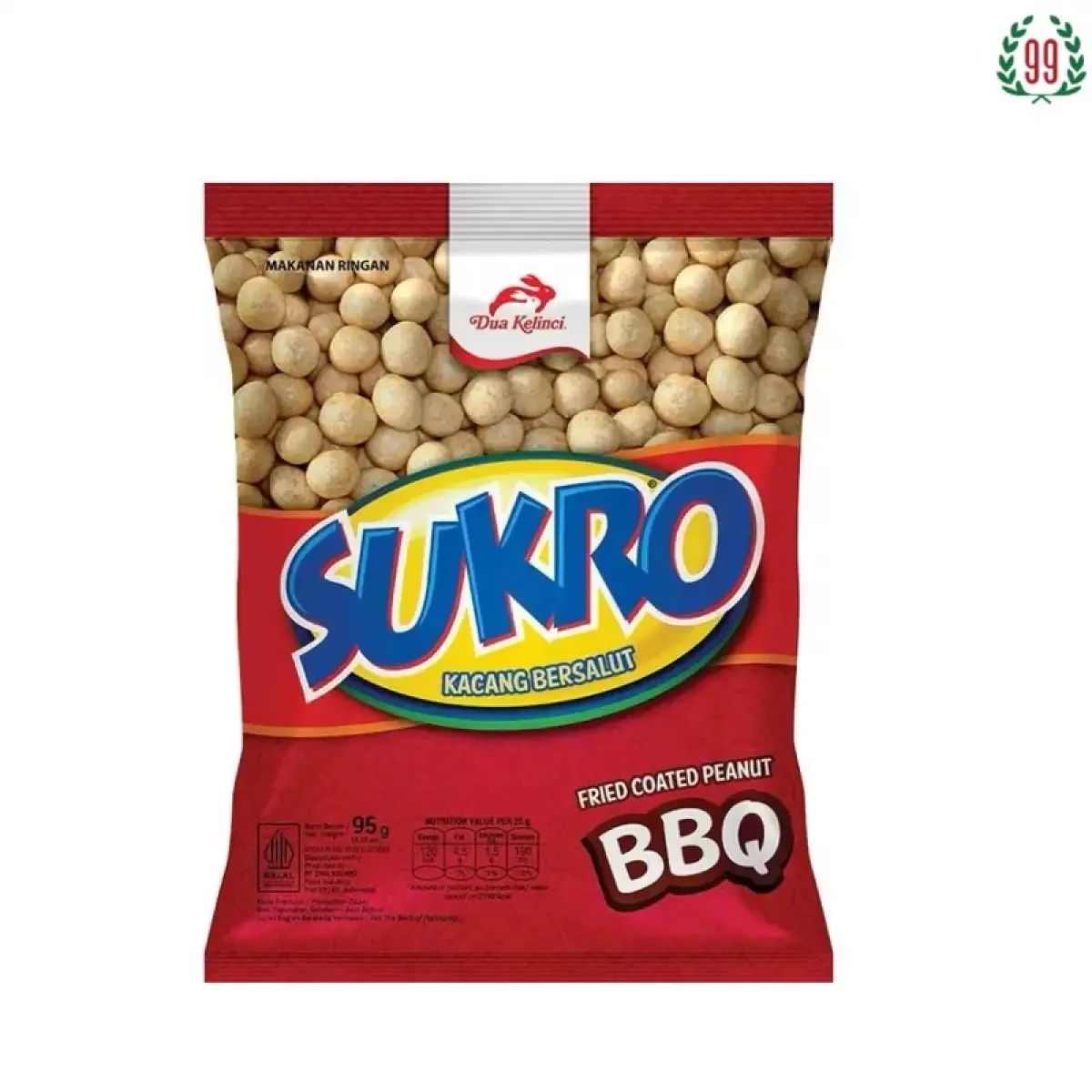 Pekanbaru Dua Kelinci Sukro Bbq 95Gr