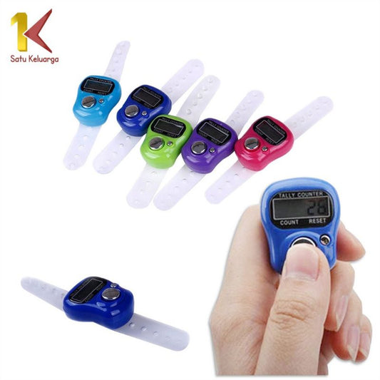 Pekanbaru Tasbih Digital Mini Tally Counter Alat Hitung Tasbeh Digital / Finger