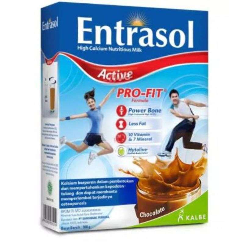 Pekanbaru Entrasol Active Vanilla Latte 340Gr Box