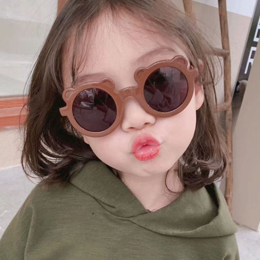Pekanbaru Kacamata Bulat Kartun Bayi Cocok Untuk Anak Usia 0-8 Tahun