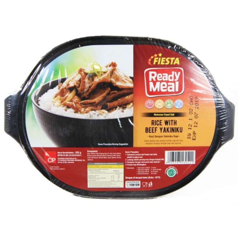 Pekanbaru Fiesta Ready Meal Beef Yakiniku W/Rc 320