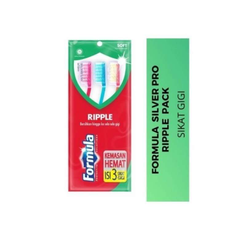 Pekanbaru Formula Tootbrush Ripple Soft 3'S