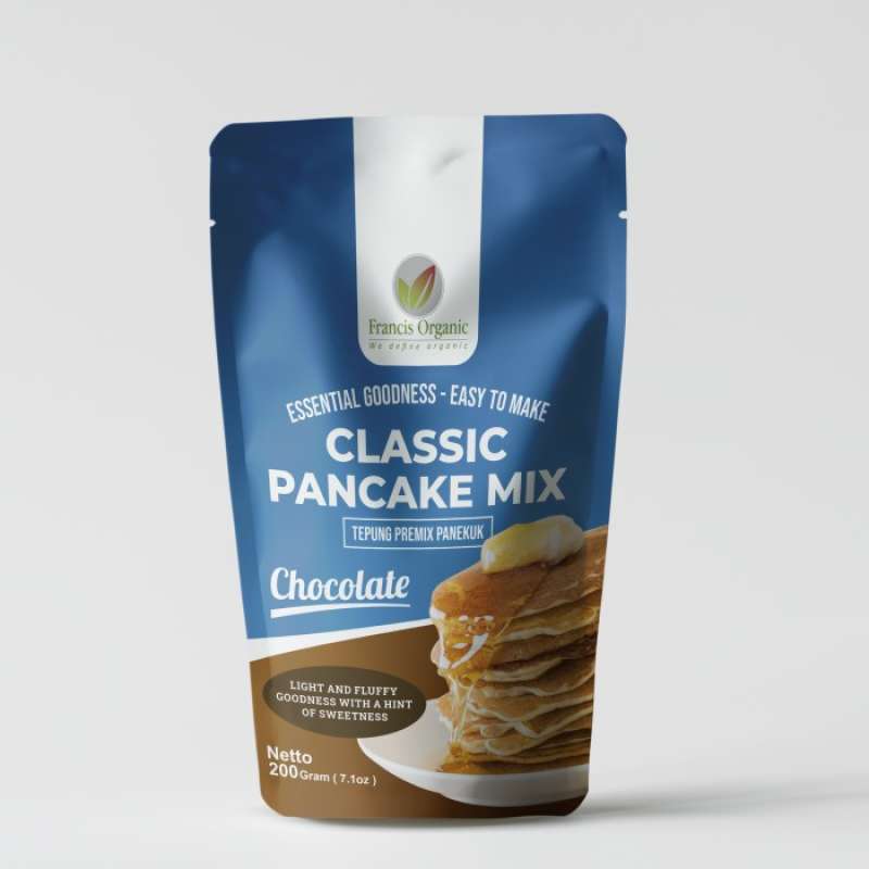 Pekanbaru Francis Orgnc Clssc Pancake Mix Choc 200