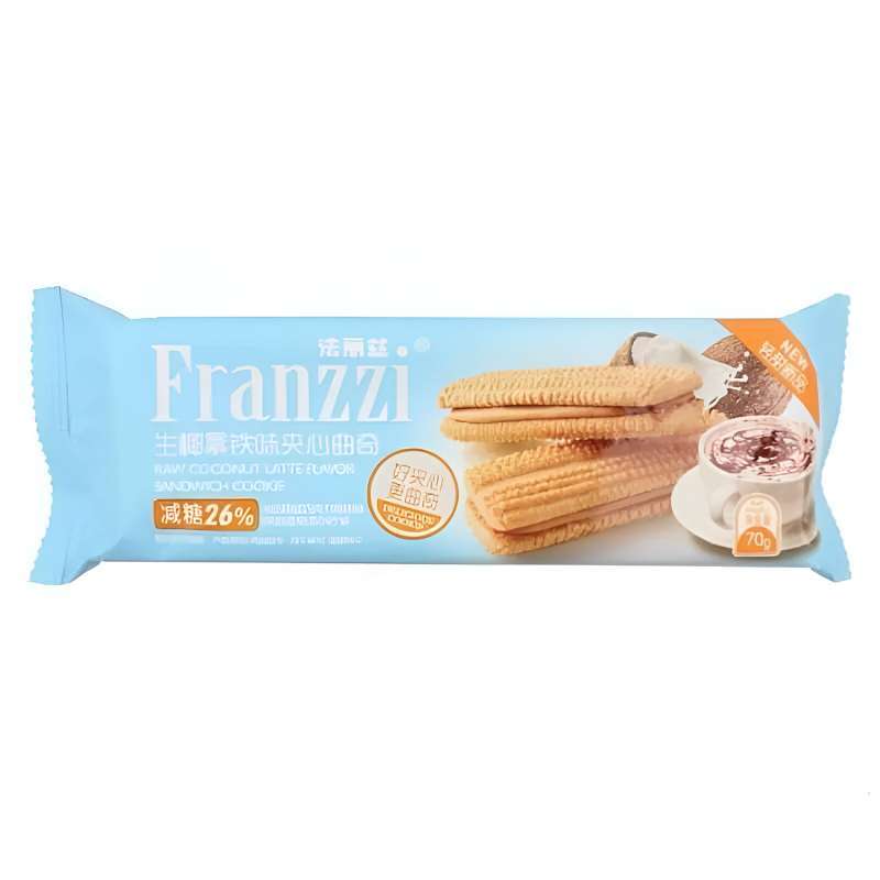 Pekanbaru Franzzi Raw Coconut Latte Cookie 70Gr