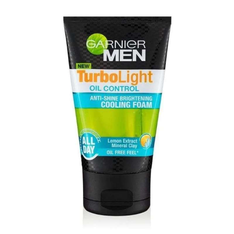 Pekanbaru Garnier Men Turbo Light Oil Foam 100Ml