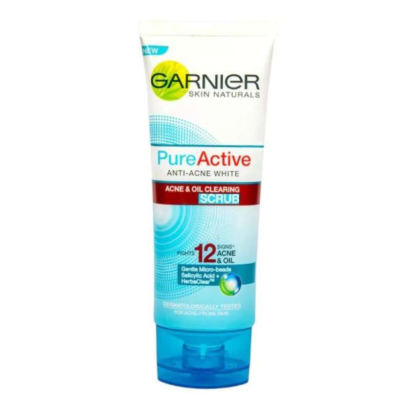 Pekanbaru Garnier Pure Actv Multi Act Scrb 100Ml