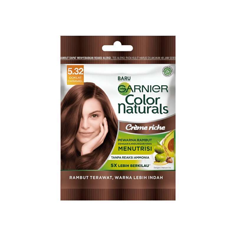 Pekanbaru Garnier H/C Natural 5.32 Coklat Caramel