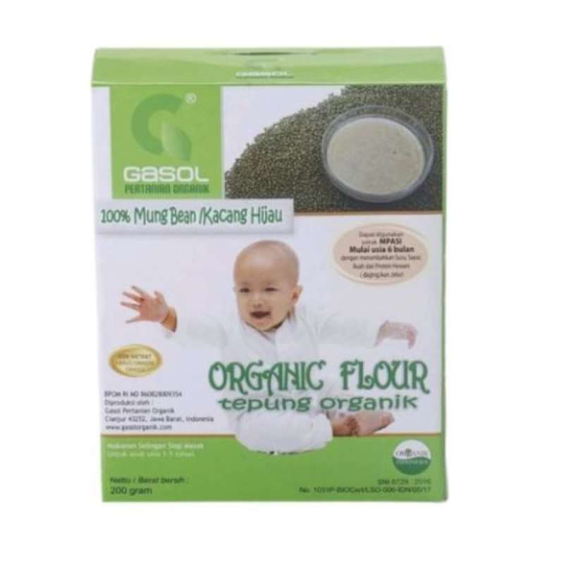 Pekanbaru Gasol Tepung Kacang Hijau 200Gr Box