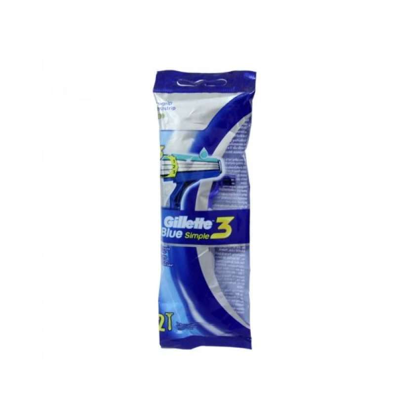 Pekanbaru Gillette Blue 3 Flexi Razor 2'S
