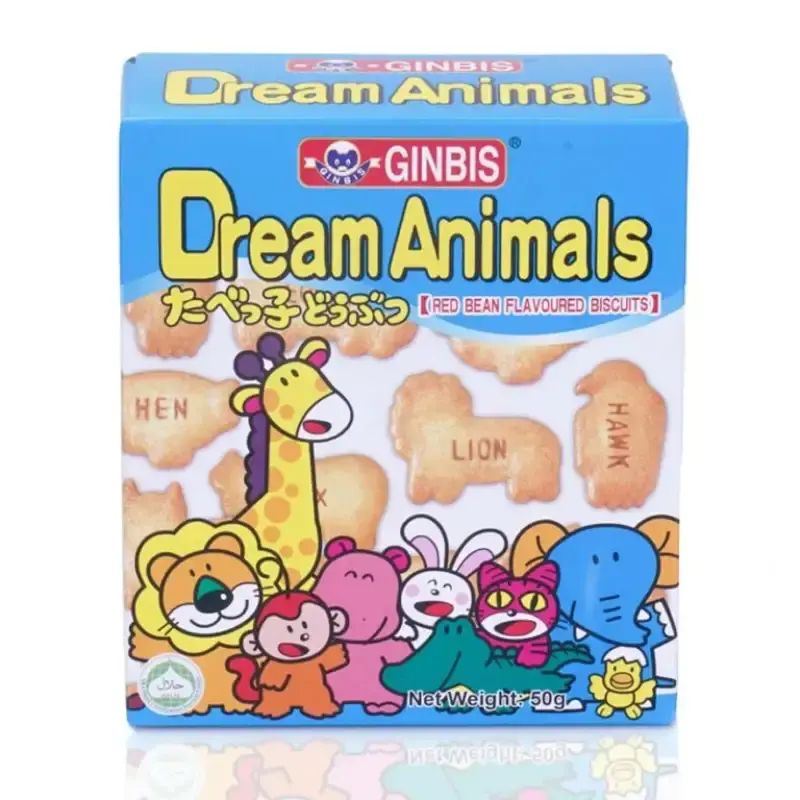 Pekanbaru Ginbis Dream Animals Red Bean 50G