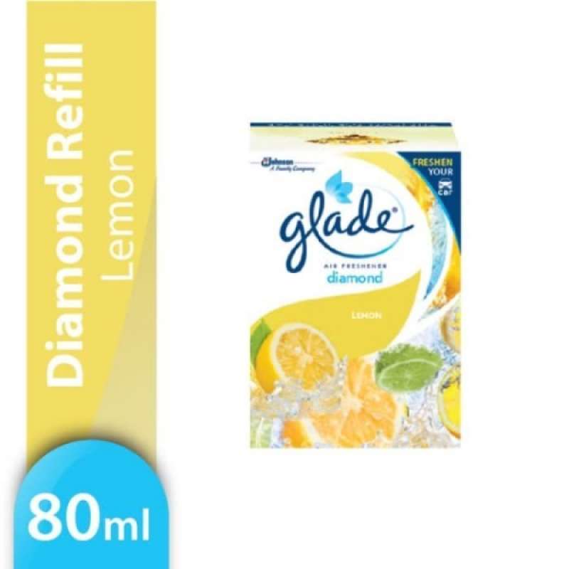 Pekanbaru Glade diamond lemon refil 80ml pch