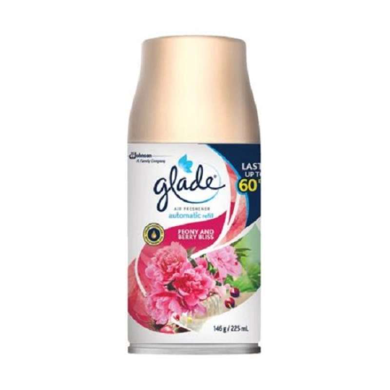 Pekanbaru GLADE MATIC SPRY PEONY&BERRY BLISS 225ML