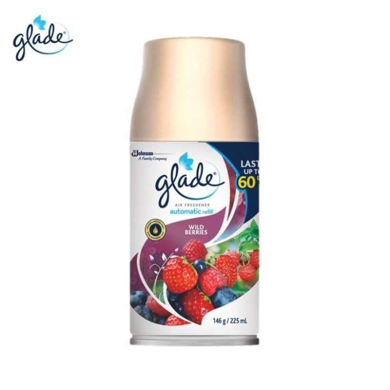 Pekanbaru GLADE MATIC SPRY WILD BERRIES 225ML RFL