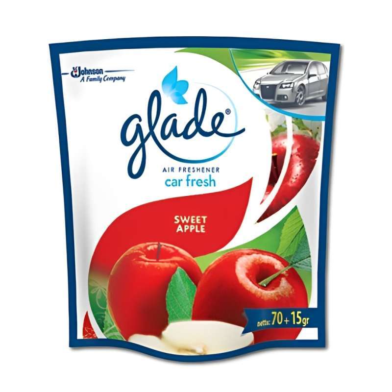 Pekanbaru GLADE CAR FRESH SWEET APPLE 70 GR REFILL