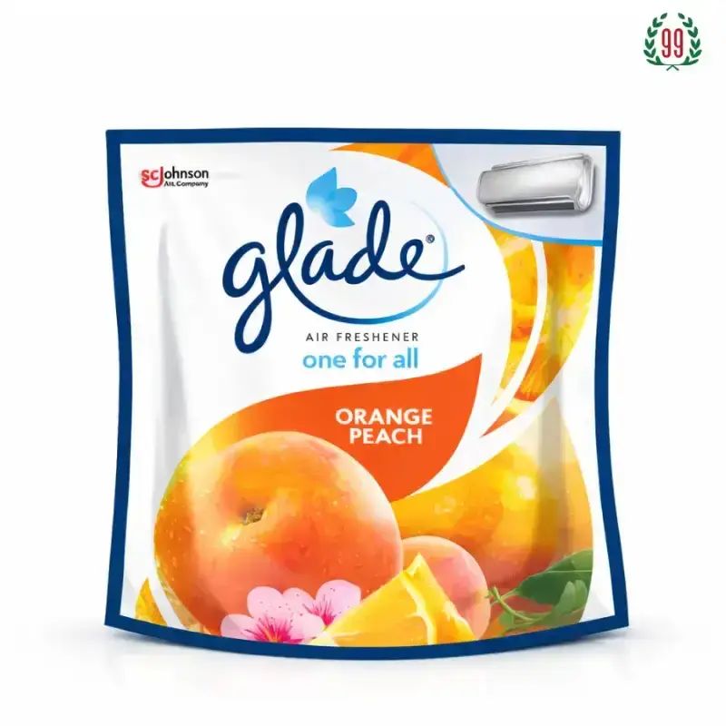 Pekanbaru GLADE ONE FOR ALL ORANGE PEACH 70GR REFILL