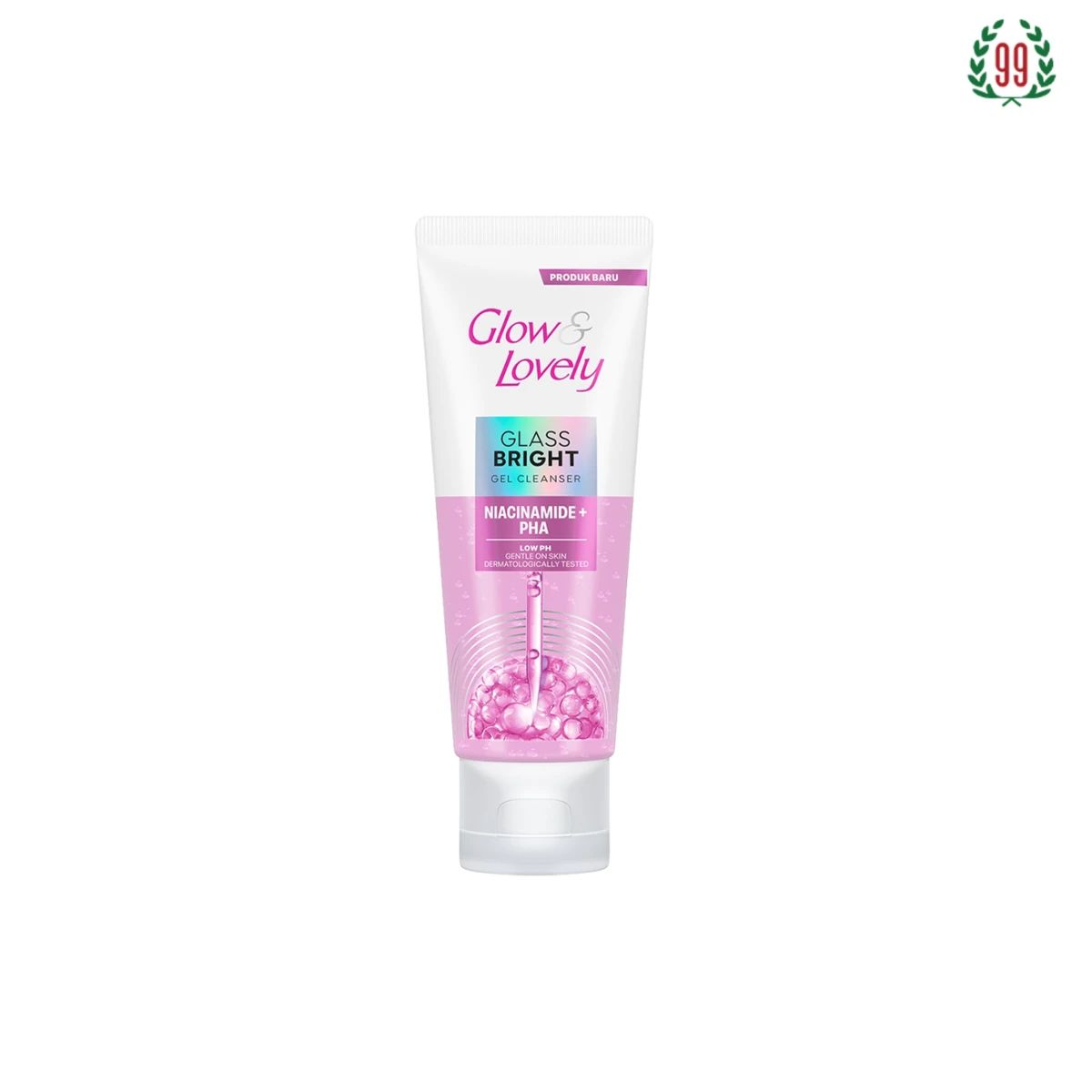 Pekanbaru Glow&Lovely Gel Cleanser Glass Bright 75G