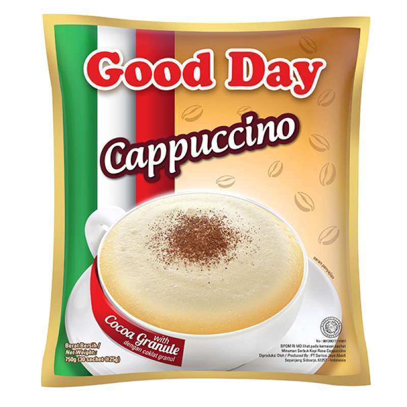 Pekanbaru Good Day Cappuccino 30X25Gr Pak