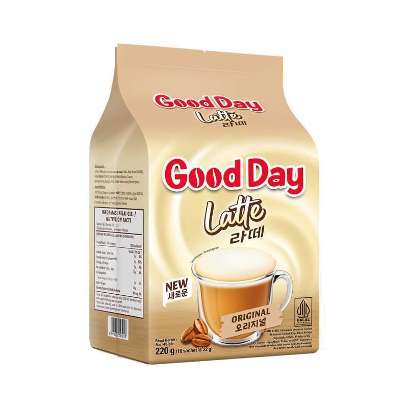 Pekanbaru Good Day Latte Original 10X22G
