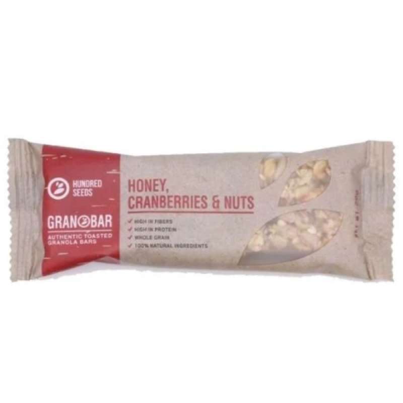 Pekanbaru Granobar Honey Cranberries&Nuts 29Gr Bar