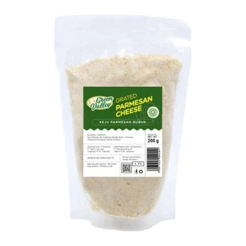 Pekanbaru Green Valley Grated Parmesan Cheese 200G