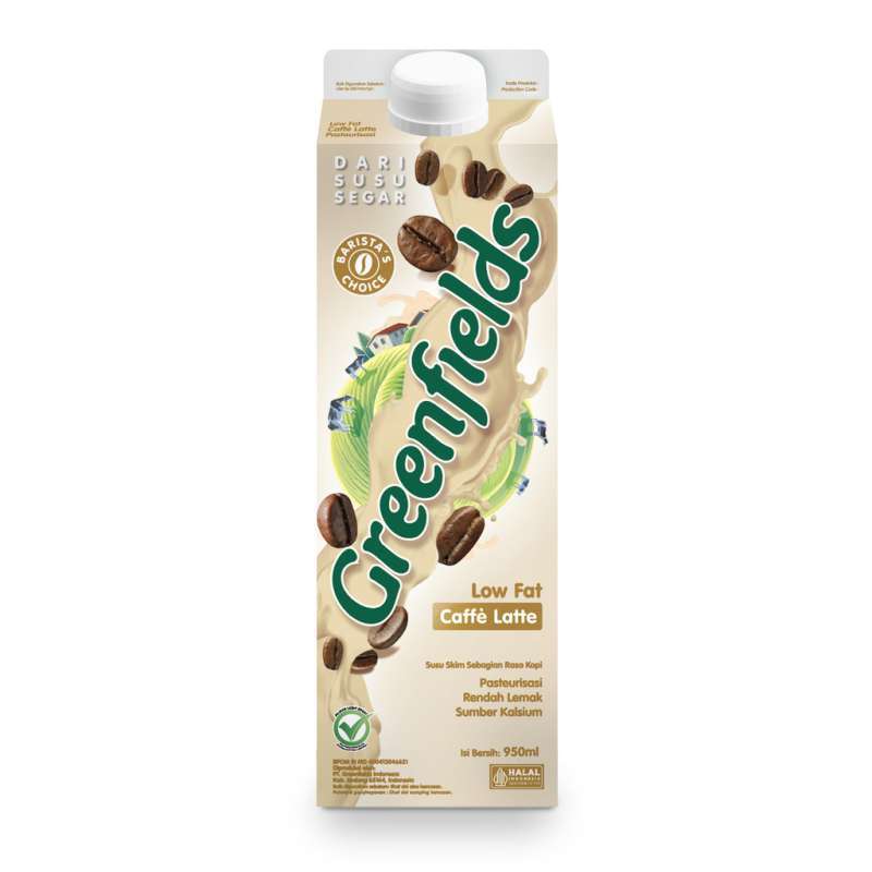 Pekanbaru Greenfields Fresh Milk Caffe Latte 950 Ml