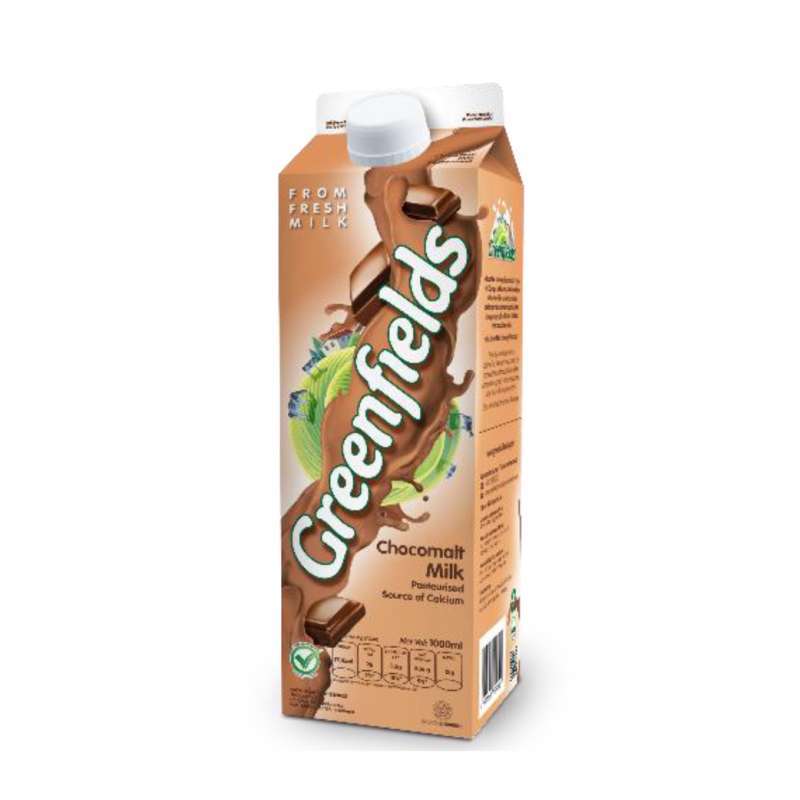 Pekanbaru Greenfields Fresh Milk Choco 950Ml Tta