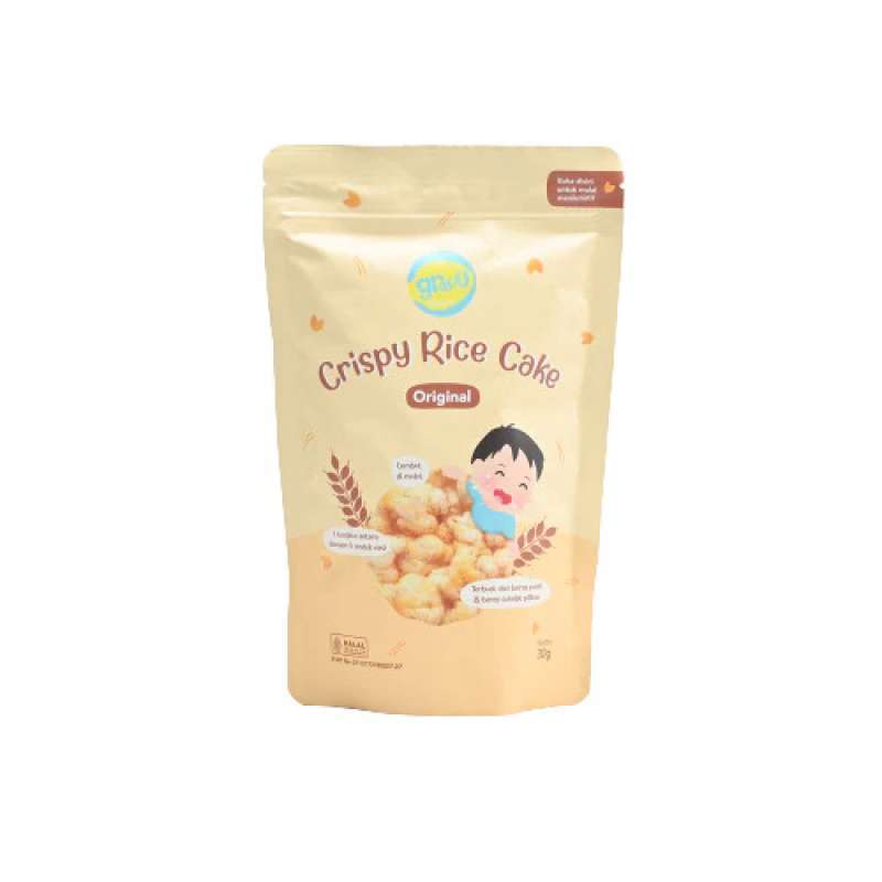 Pekanbaru Grouu Crispy Rice Cake Original 20Gr