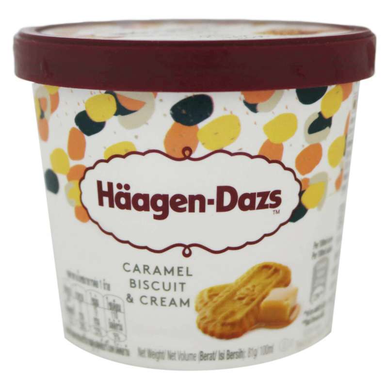 Pekanbaru Haagen-Dazs Caramel Bisc&Cream 100Ml Cup