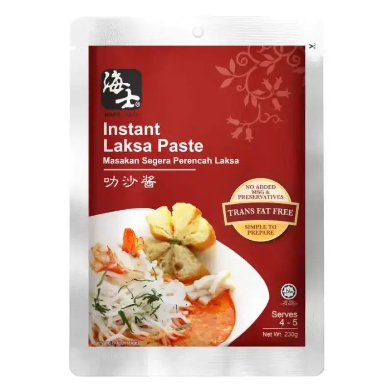Pekanbaru Hai'S Instant Laksa Paste 230Gr Sachet