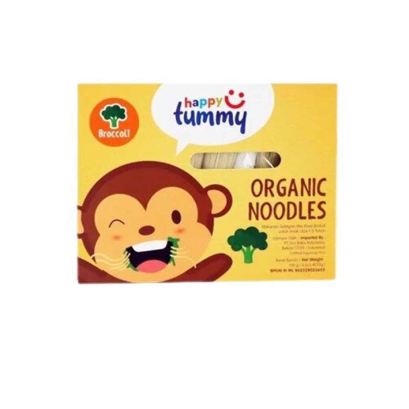 Pekanbaru Happy Tummy Organic Ndls Brocolli 150Gr