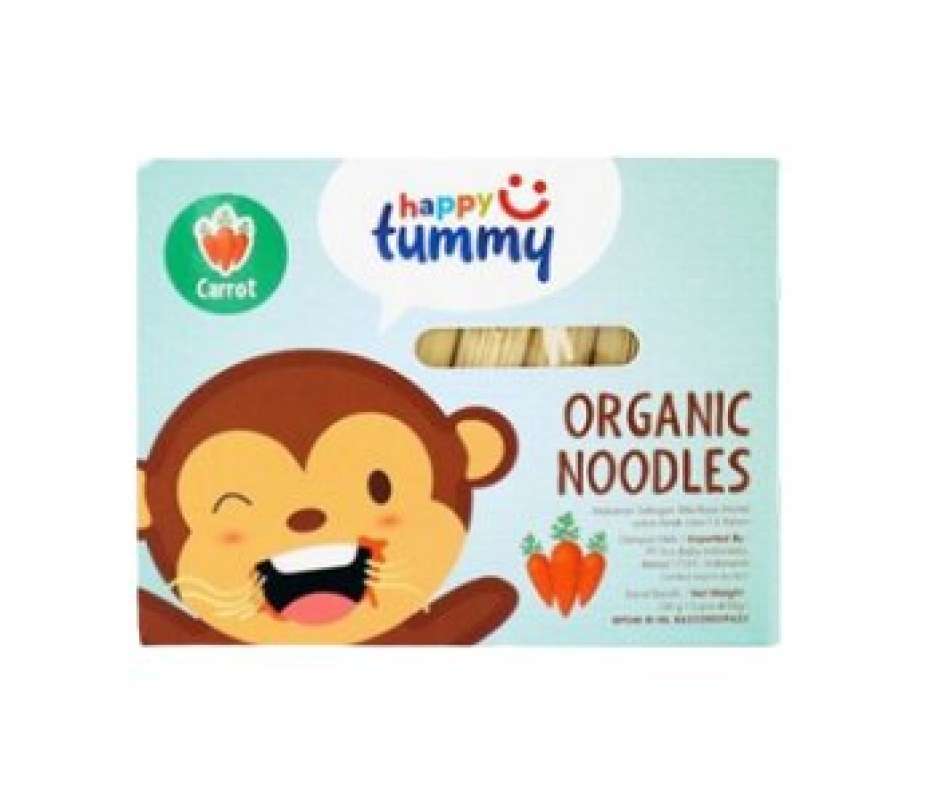 Pekanbaru Happy Tummy Organic Noodles Carrot 150G