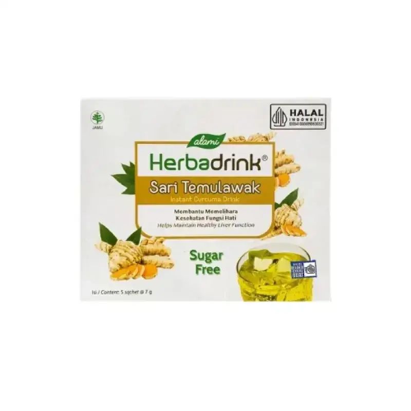 Pekanbaru Herbadrink Sari Temulawak 5X7Gr Box