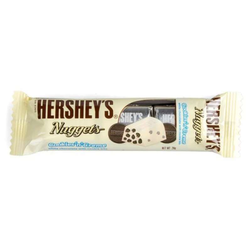 Pekanbaru Hersheys Nugget Cookies N Creme 28Gr