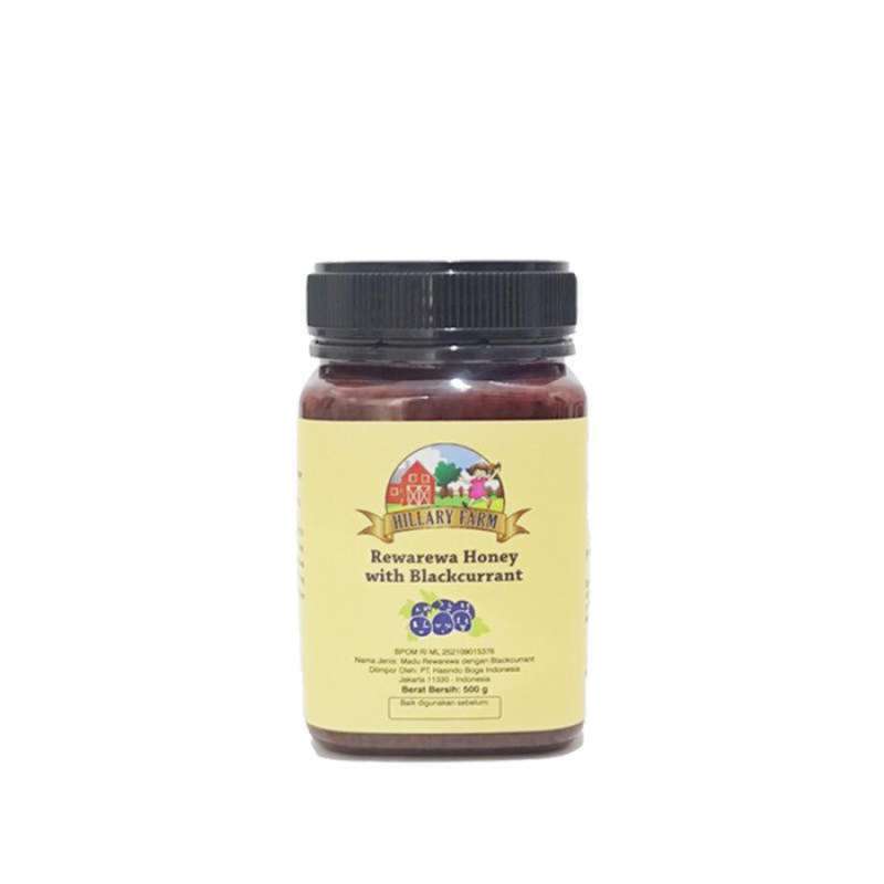 Pekanbaru Hillary Farm Rewarewa Hny Bcurrant 500Gr