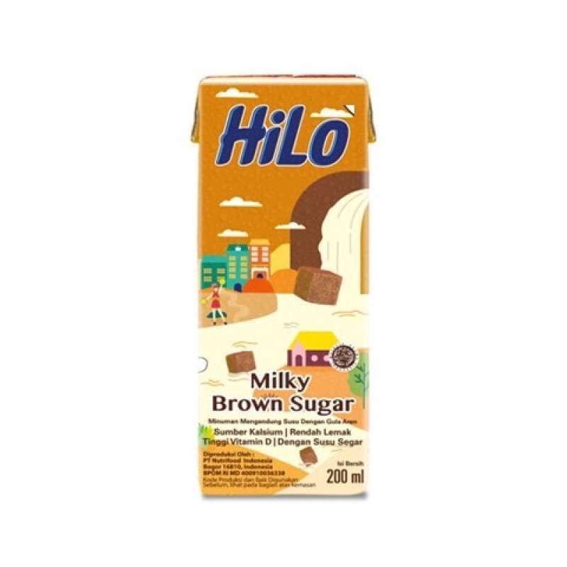 Pekanbaru Hilo Rtd Milky Brown Sugar 200Ml