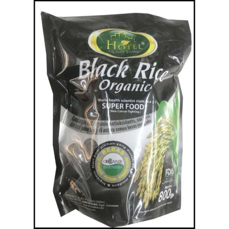 Pekanbaru Hotel Black Rice Organic 800Gr