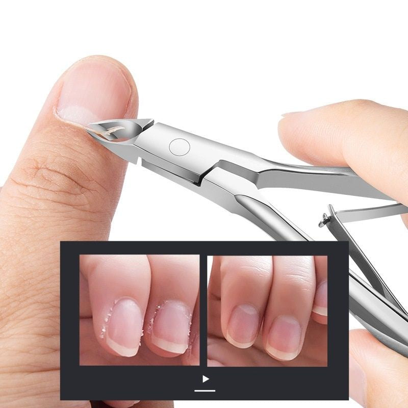 Pekanbaru Gunting Cantengan/Curtikula Kuku Curtile Nipper Solingen Gunting Kutikula Nail Nipper Alat Tang Cabut Kutikula