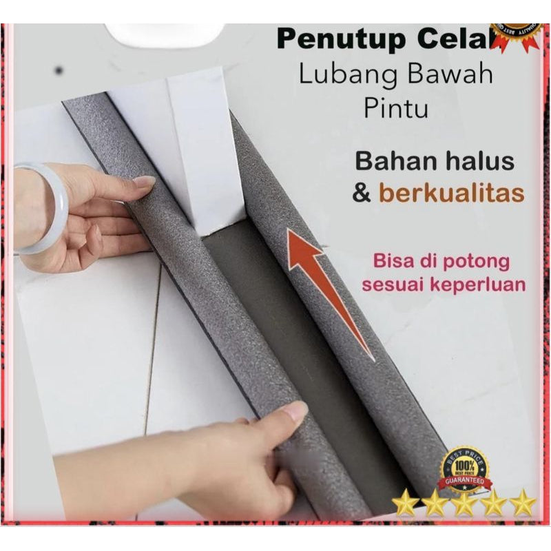Busa penutup celah lubang bawah pintu penghalang kecoa& serangga