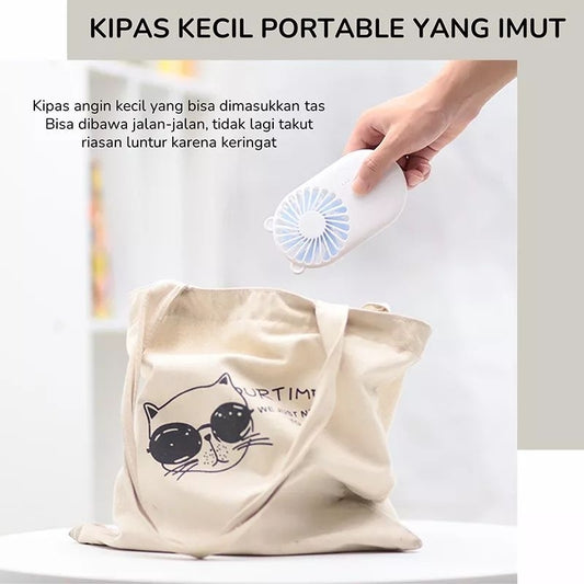 Pekanbaru Kipas Angin Tangan Elektrik Mini Handy