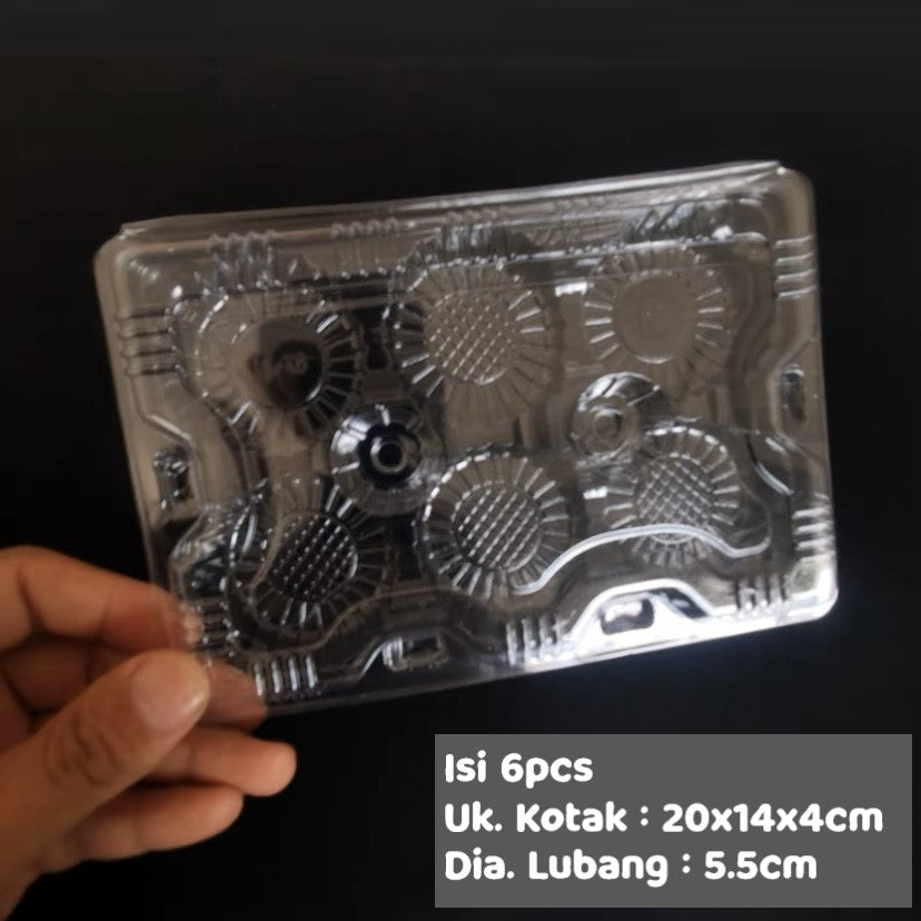 Pekanbaru Box / Kotak Mika Pie Per Pack