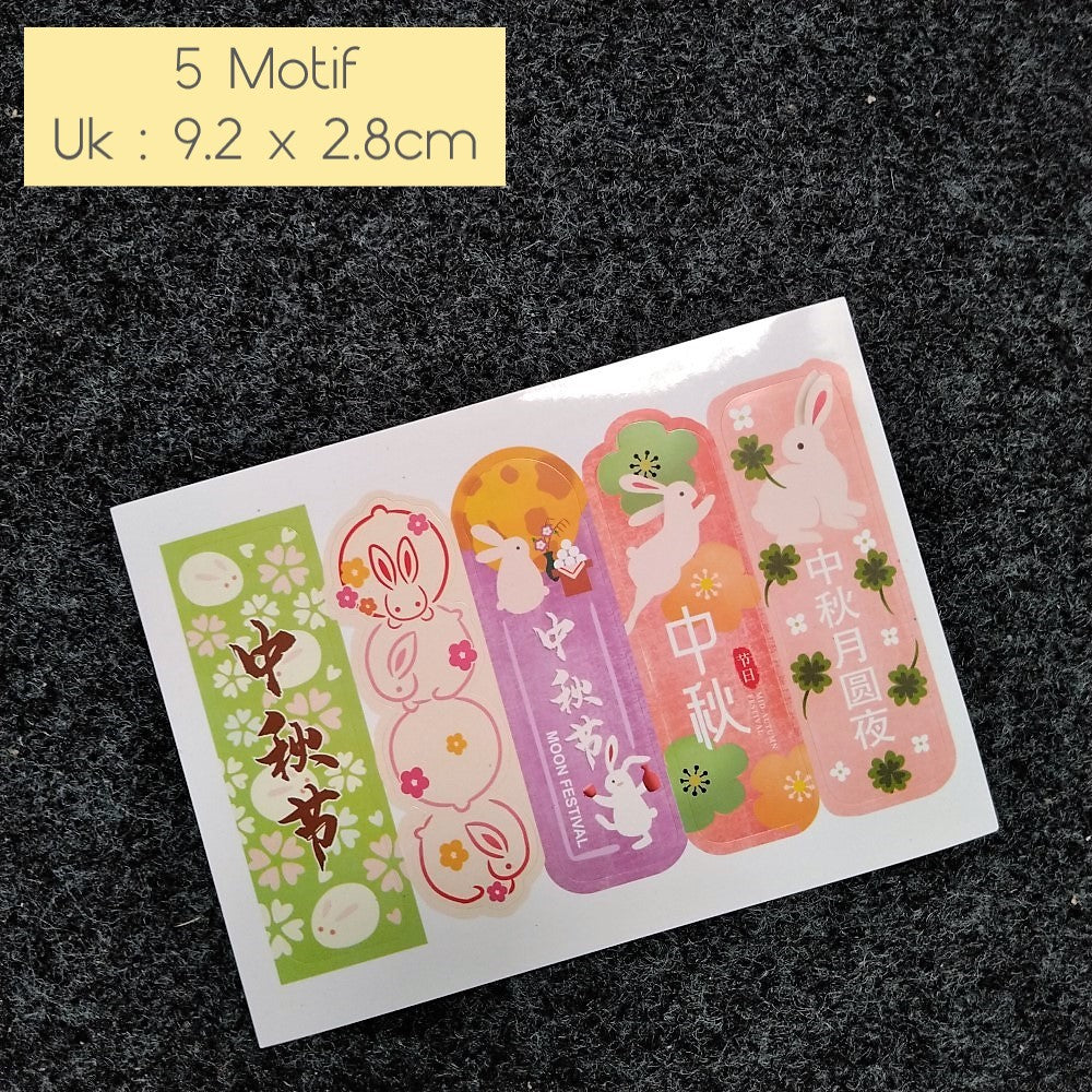 Pekanbaru Sticker Mooncake / Kue Bulan Per Lembar