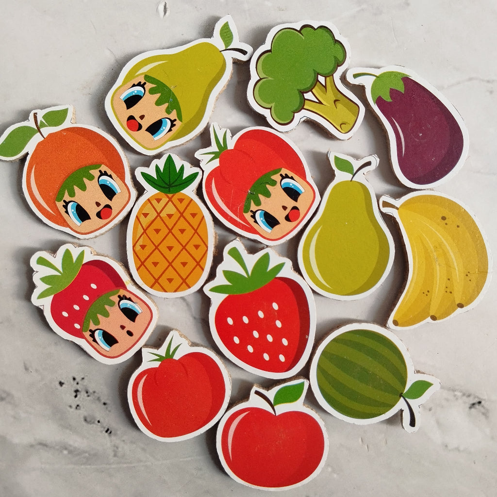 Souvenir Tempelan Kulkas Bentuk Buah-buahan / Souvenir Bentuk Buah Sayur Magnet Kulkas
