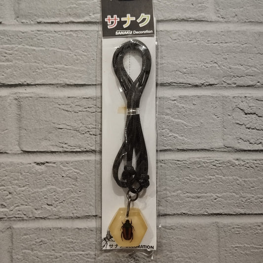 Pekanbaru Souvenir Kalung Serangga Asli Resin