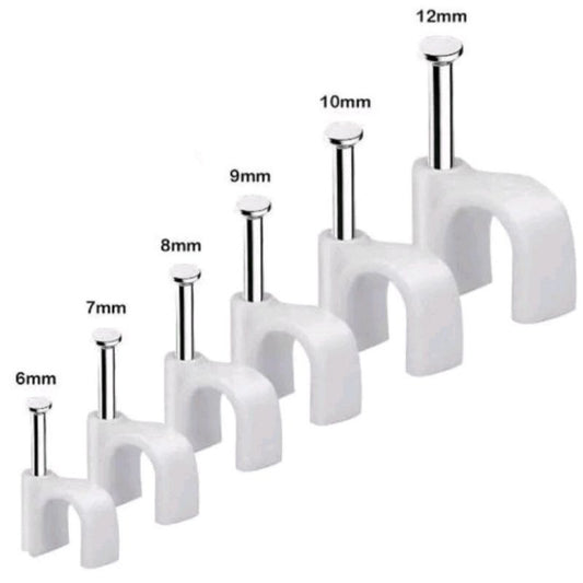 Pekanbaru Klip Kabel Klem Kabel Dexicon Paku Beton 6Mm 7Mm 8Mm 9Mm 10Mm Murah