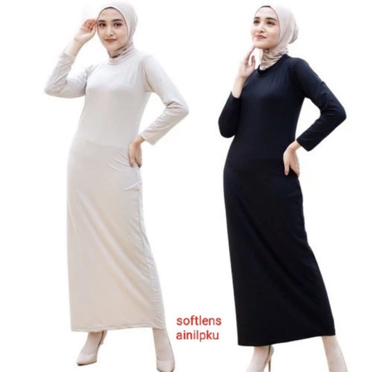 Pekanbaru Manset Dress Baju Dalam Gamis Panjang