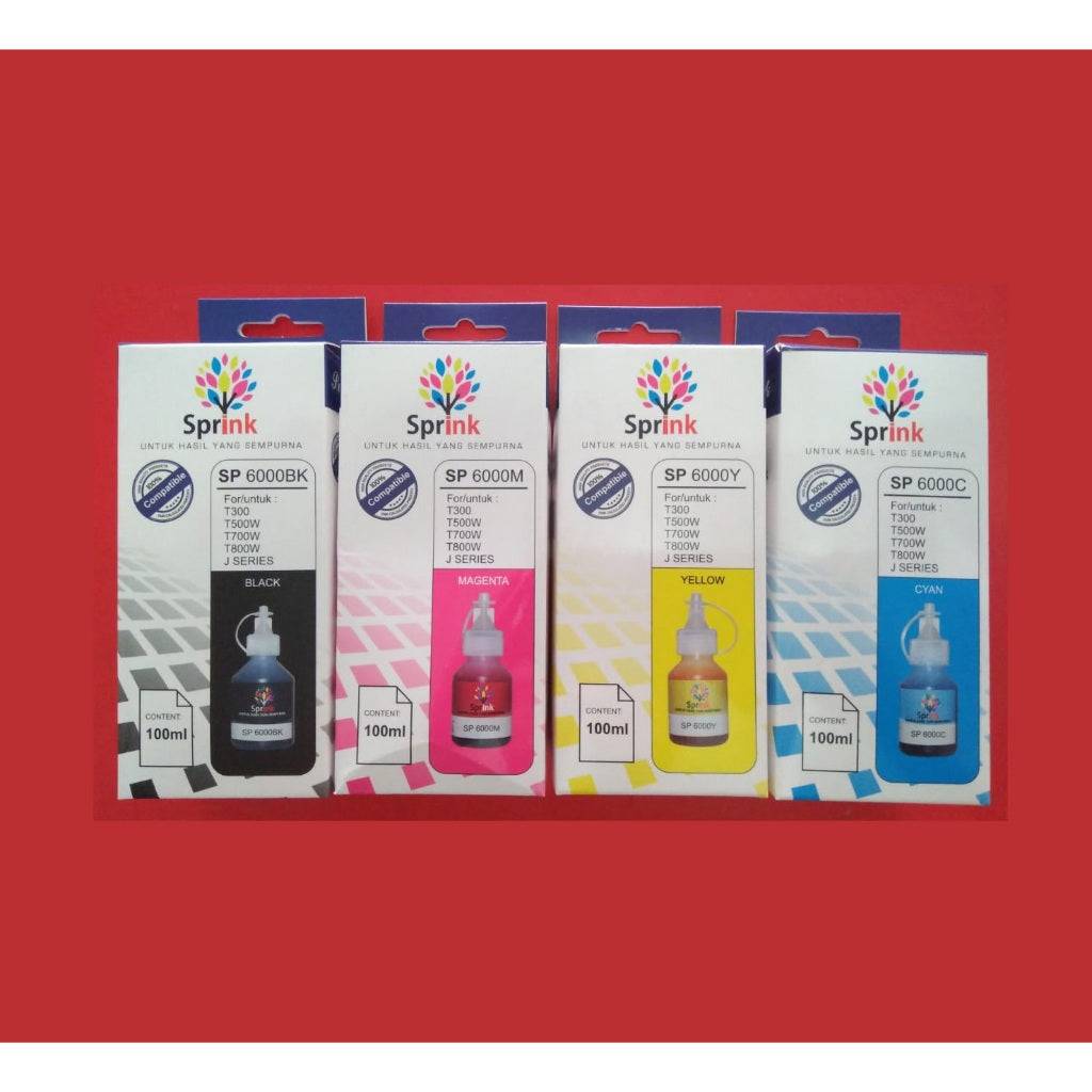 Pekanbaru Tinta Sprink For Brother Set (4 Botol)