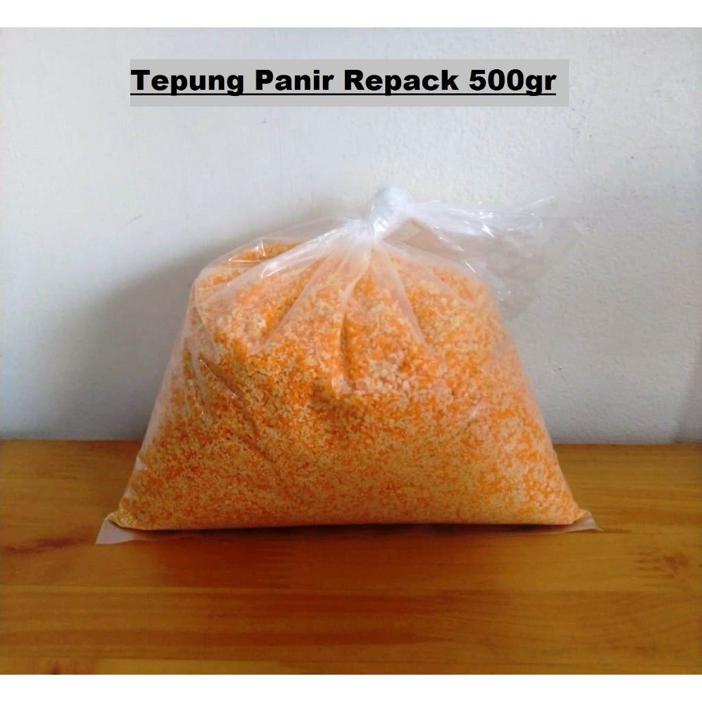 Pekanbaru Bread Crumbs / Tepung Panir / Tepung Roti Halus Repack 500Gr & 1 Kg