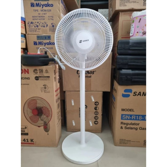 Pekanbaru Kipas Angin Sanex Siwon 2 In 1 Stand Fan Dan Desk Fan Ssf-1221 12Inch Kipas Angin Sanex Ssf 1221